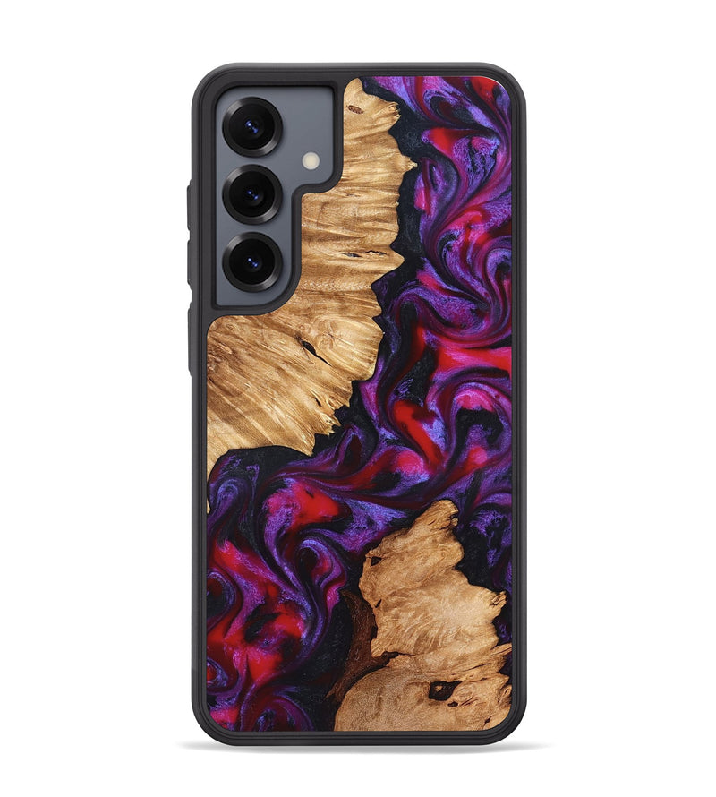 Galaxy S25 Plus Wood Phone Case - Alton (Red, 823463)