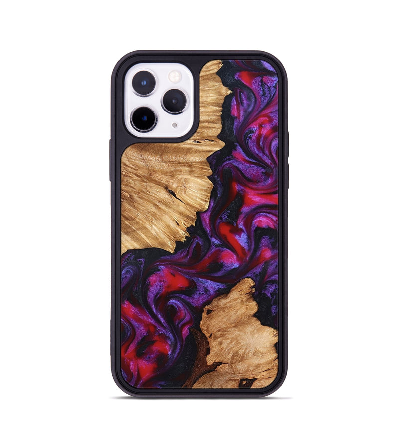 iPhone 11 Pro Wood Phone Case - Alton (Red, 823463)