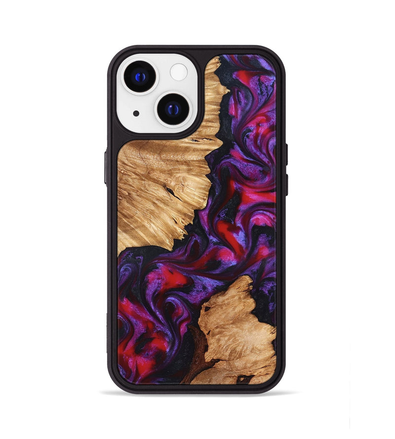 iPhone 13 Wood Phone Case - Alton (Red, 823463)
