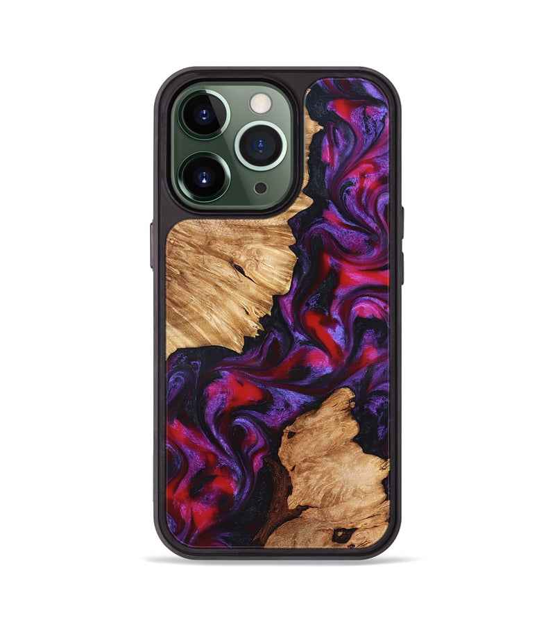 iPhone 13 Pro Wood Phone Case - Alton (Red, 823463)