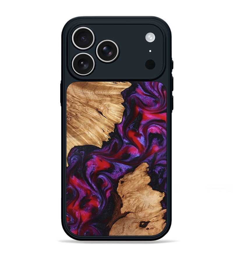 iPhone 17 Pro Max Wood Phone Case - Alton (Red, 823463)