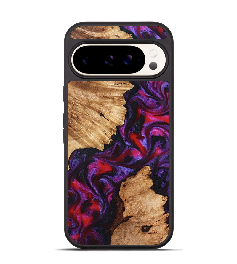 Pixel 9 Pro Wood Phone Case - Alton (Red, 823463)