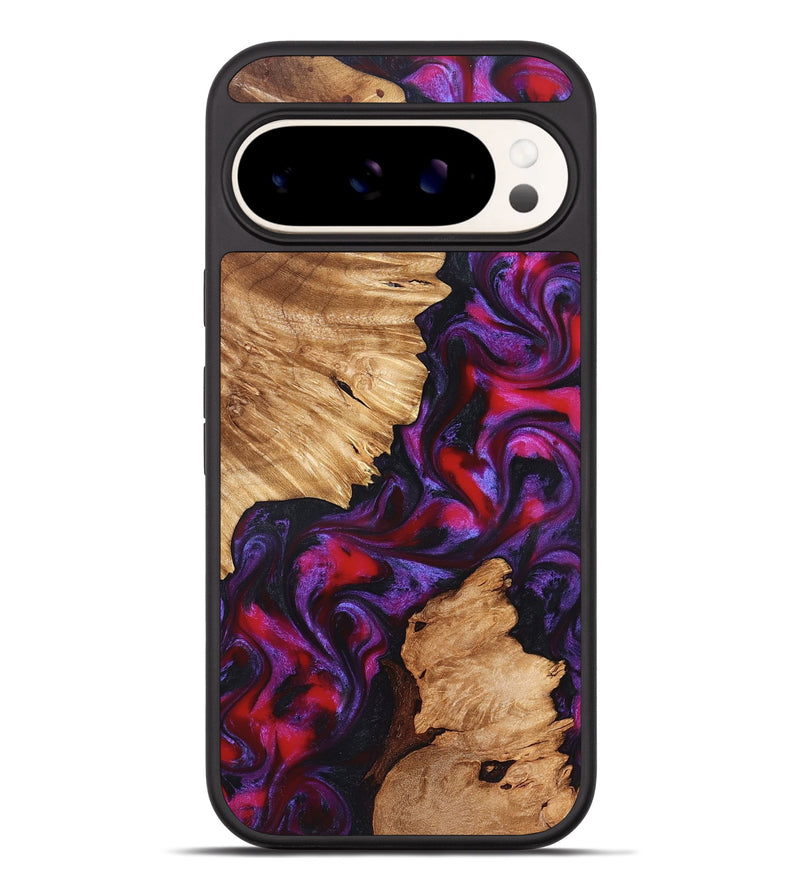 Pixel 9 Pro XL Wood Phone Case - Alton (Red, 823463)