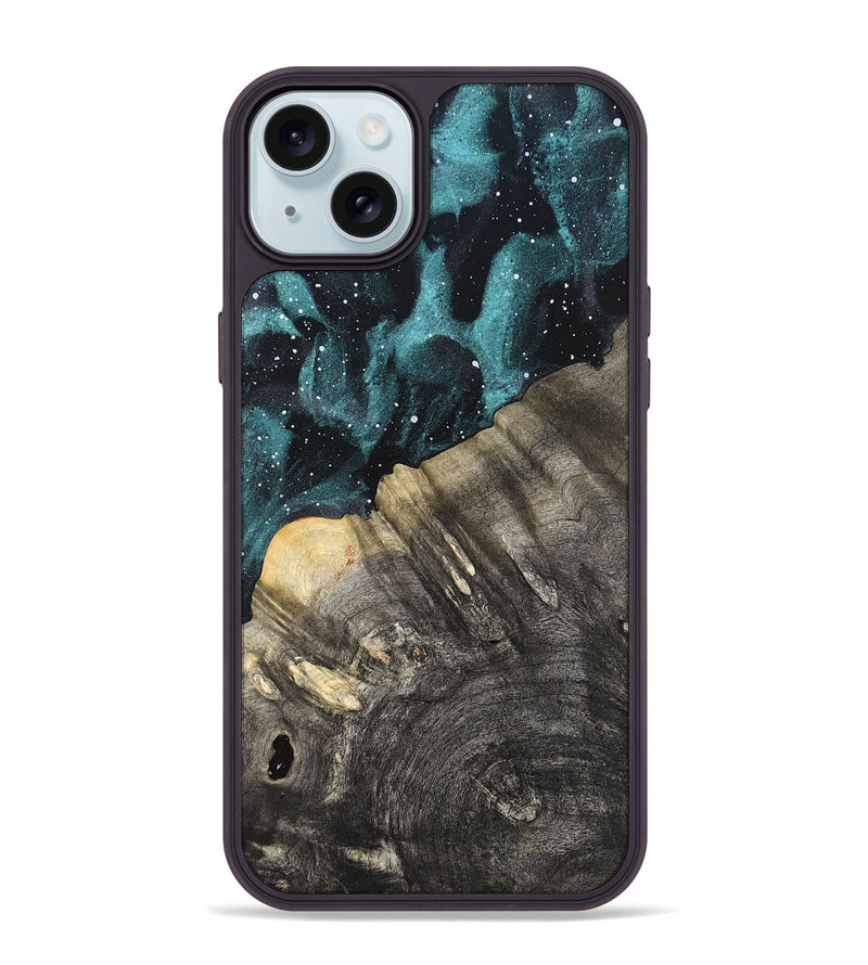iPhone 15 Plus Wood Phone Case - Jaleesa (Cosmos, 823465)