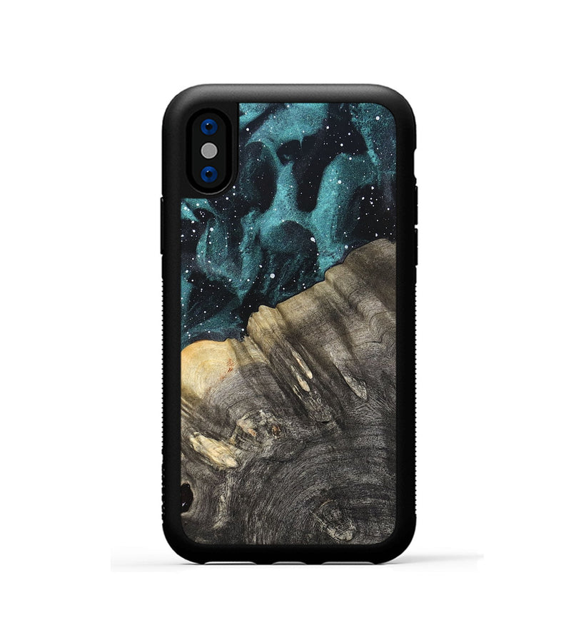 iPhone Xs Wood Phone Case - Jaleesa (Cosmos, 823465)