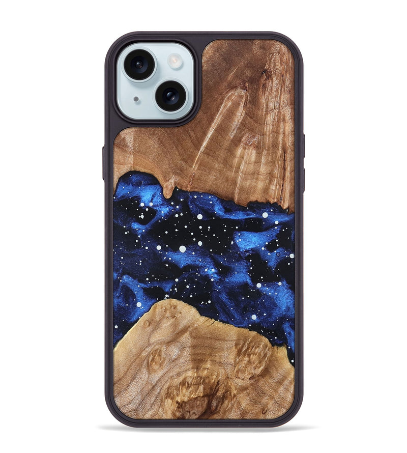 iPhone 15 Plus Wood Phone Case - Brenden (Cosmos, 823466)