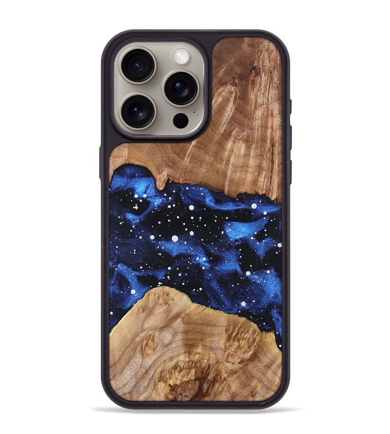 iPhone 15 Pro Max Wood Phone Case - Brenden (Cosmos, 823466)