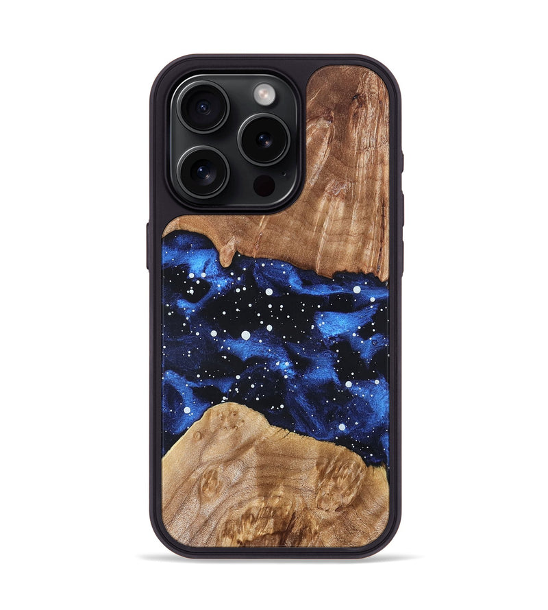 iPhone 15 Pro Wood Phone Case - Brenden (Cosmos, 823466)