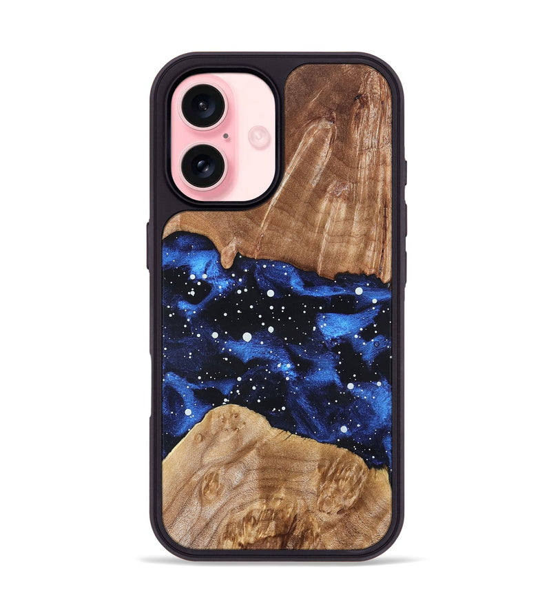 iPhone 16 Wood Phone Case - Brenden (Cosmos, 823466)
