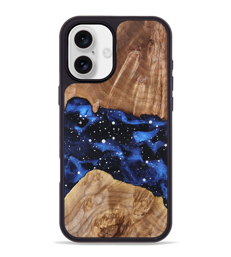 iPhone 16 Plus Wood Phone Case - Brenden (Cosmos, 823466)