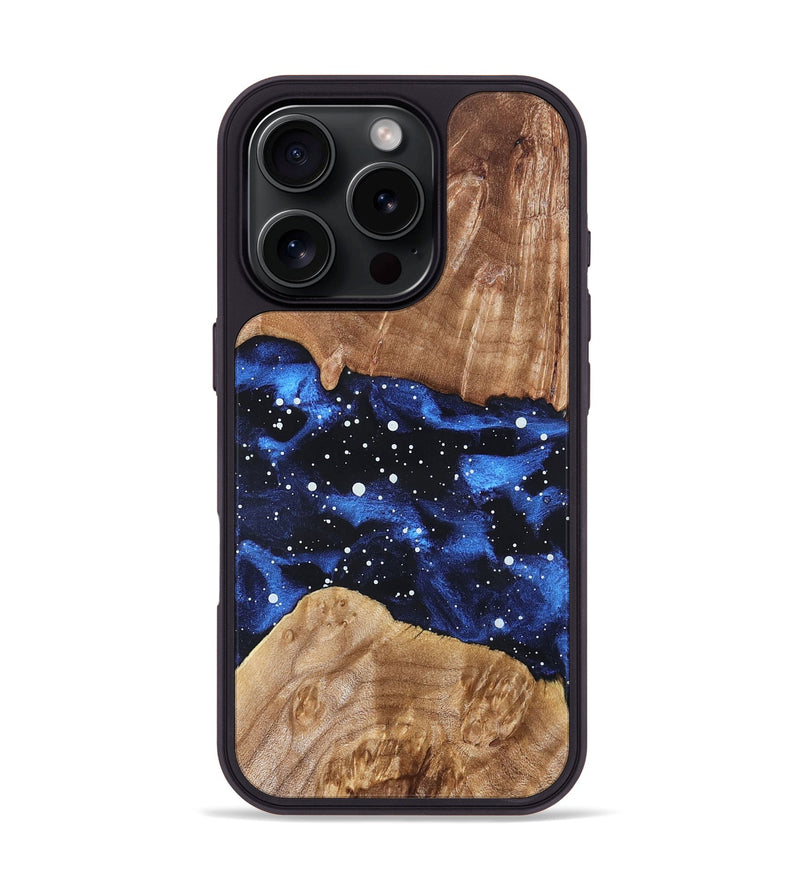 iPhone 16 Pro Wood Phone Case - Brenden (Cosmos, 823466)