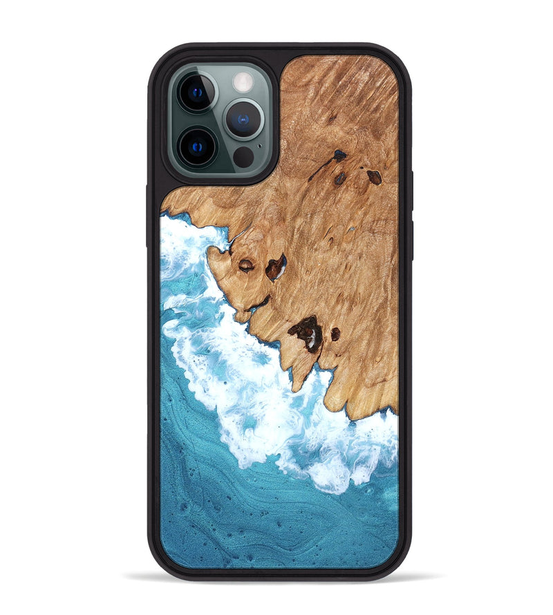 iPhone 12 Pro Max Wood Phone Case - Garland (Coastal, 823467)