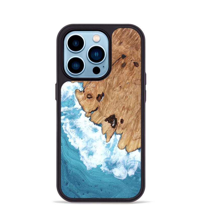 iPhone 14 Pro Wood Phone Case - Garland (Coastal, 823467)