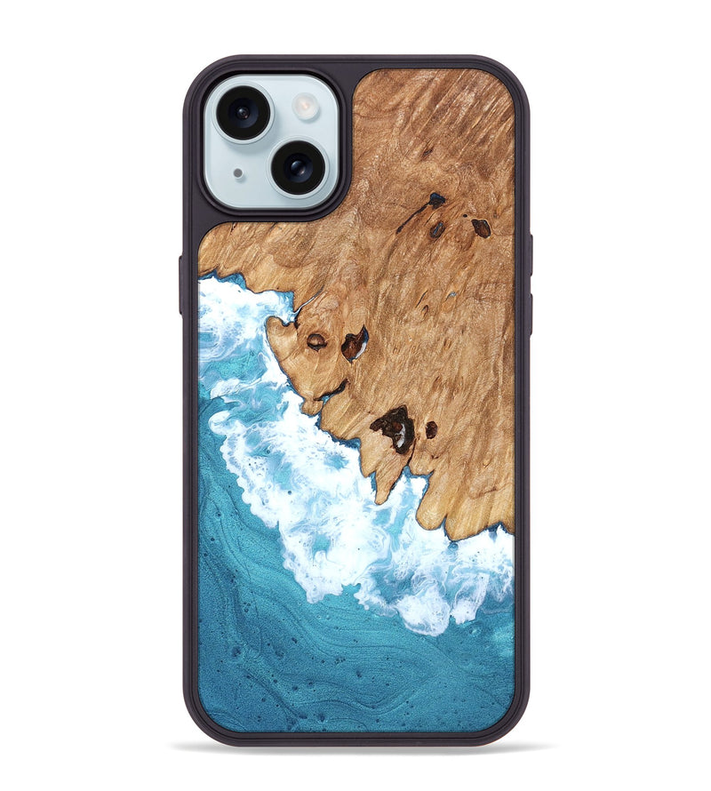 iPhone 15 Plus Wood Phone Case - Garland (Coastal, 823467)