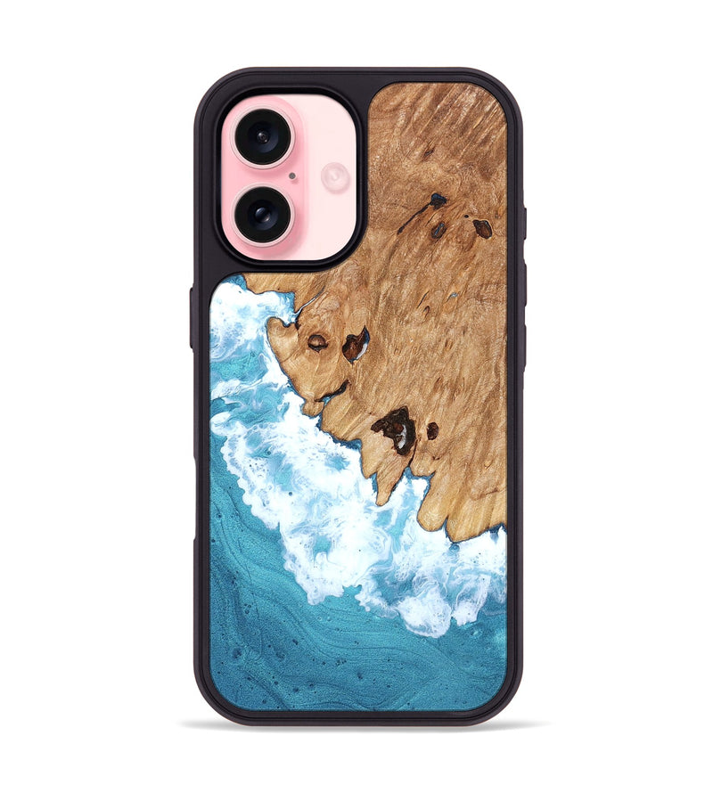 iPhone 16 Wood Phone Case - Garland (Coastal, 823467)
