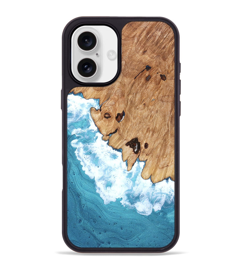 iPhone 16 Plus Wood Phone Case - Garland (Coastal, 823467)