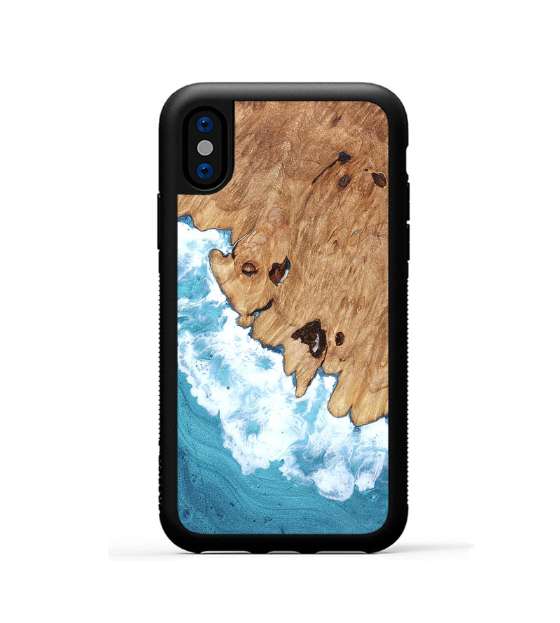 iPhone Xs Wood Phone Case - Garland (Coastal, 823467)