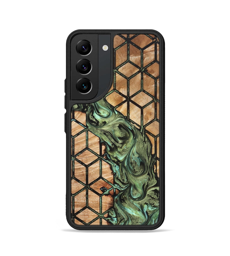 Galaxy S22 Wood Phone Case - Elvis (Pattern, 823468)