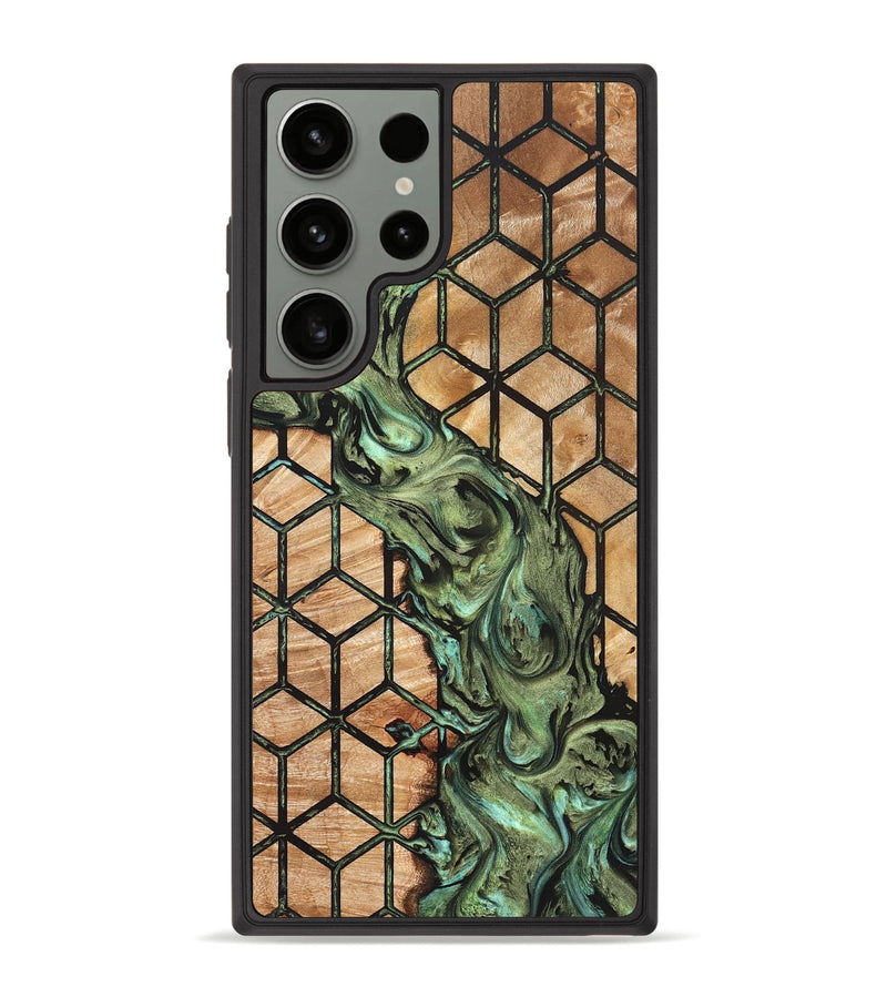Galaxy S23 Ultra Wood Phone Case - Elvis (Pattern, 823468)