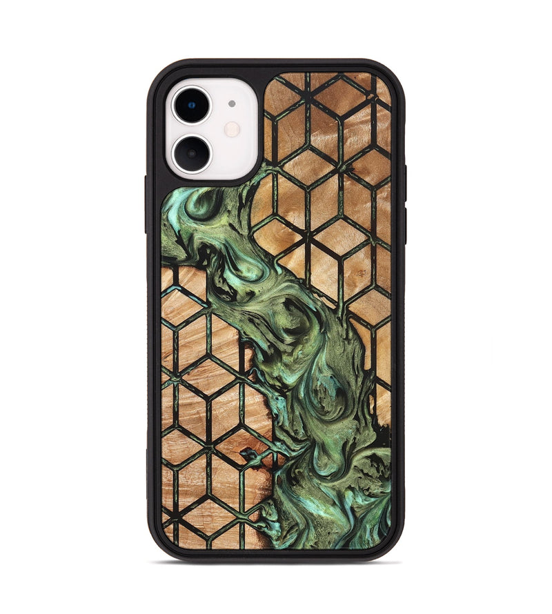 iPhone 11 Wood Phone Case - Elvis (Pattern, 823468)