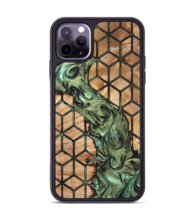 iPhone 11 Pro Max Wood Phone Case - Elvis (Pattern, 823468)