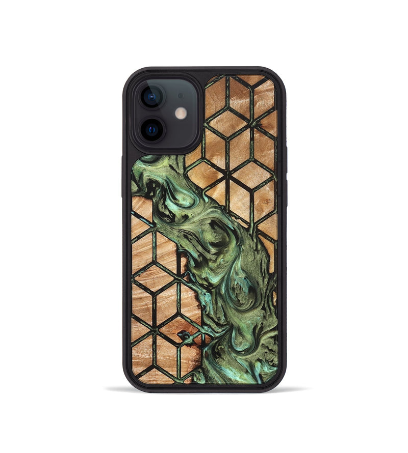 iPhone 12 mini Wood Phone Case - Elvis (Pattern, 823468)