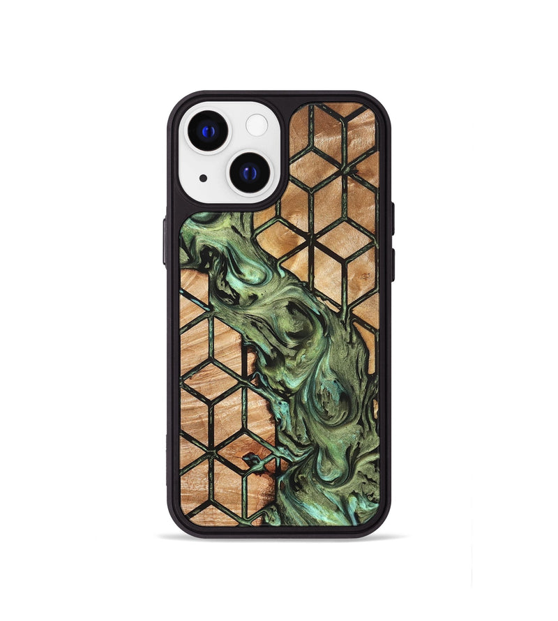 iPhone 13 mini Wood Phone Case - Elvis (Pattern, 823468)