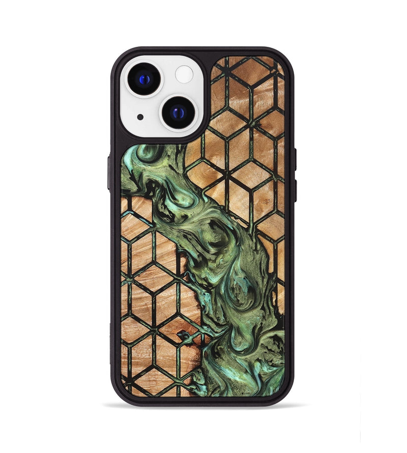 iPhone 13 Wood Phone Case - Elvis (Pattern, 823468)