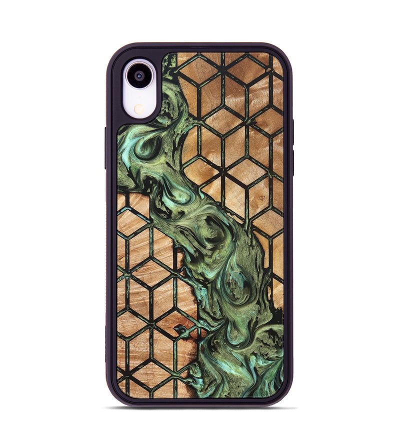 iPhone Xr Wood Phone Case - Elvis (Pattern, 823468)