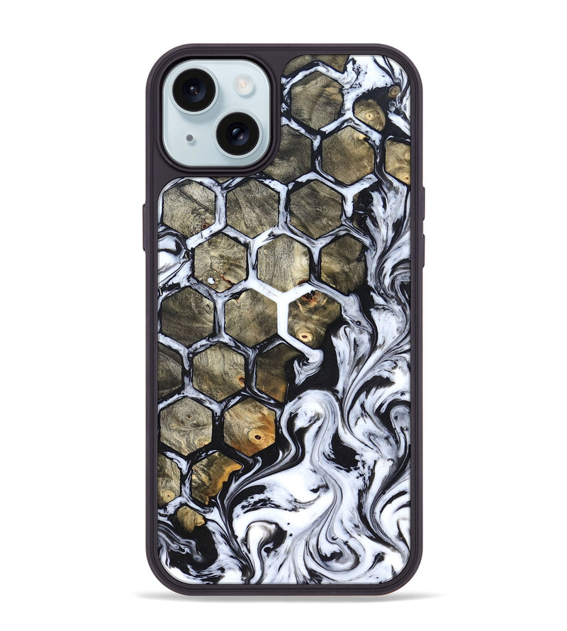 iPhone 15 Plus Wood Phone Case - Josh (Pattern, 823469)