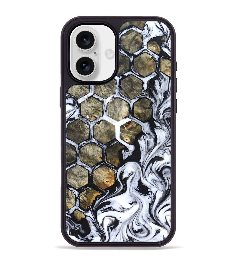 iPhone 16 Plus Wood Phone Case - Josh (Pattern, 823469)