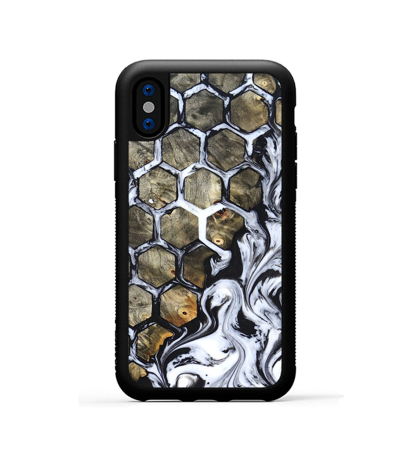 iPhone Xs Wood Phone Case - Josh (Pattern, 823469)
