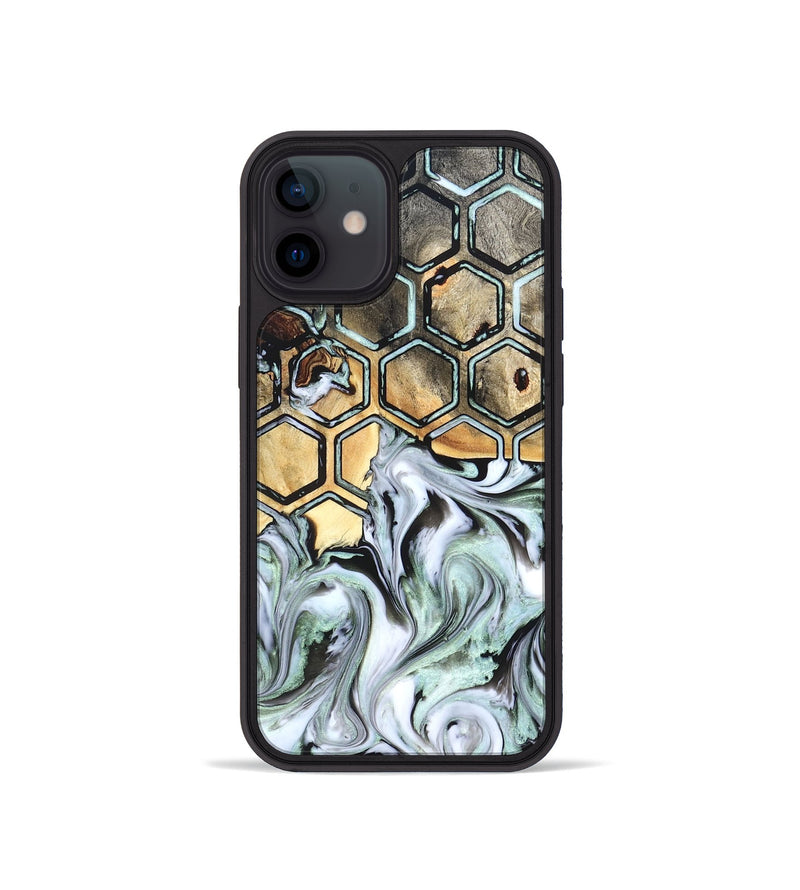 iPhone 12 mini Wood Phone Case - Amare (Pattern, 823470)