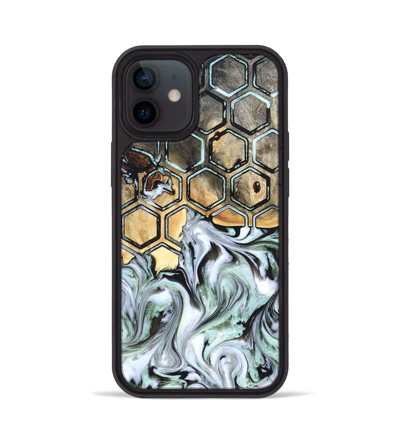 iPhone 12 Wood Phone Case - Amare (Pattern, 823470)