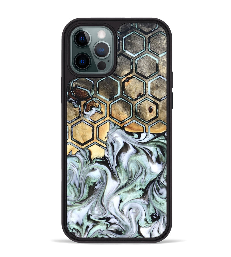 iPhone 12 Pro Max Wood Phone Case - Amare (Pattern, 823470)