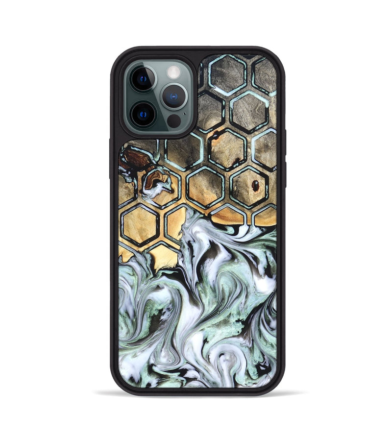 iPhone 12 Pro Wood Phone Case - Amare (Pattern, 823470)