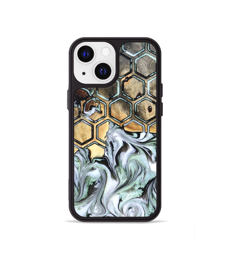 iPhone 13 mini Wood Phone Case - Amare (Pattern, 823470)
