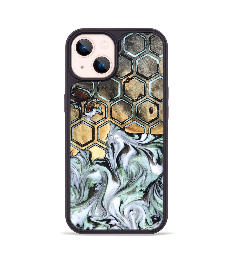 iPhone 14 Wood Phone Case - Amare (Pattern, 823470)