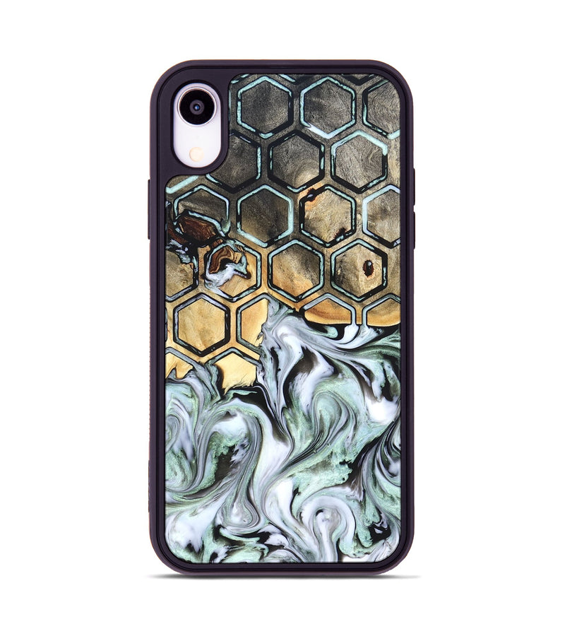 iPhone Xr Wood Phone Case - Amare (Pattern, 823470)