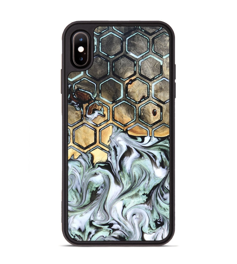 iPhone Xs Max Wood Phone Case - Amare (Pattern, 823470)