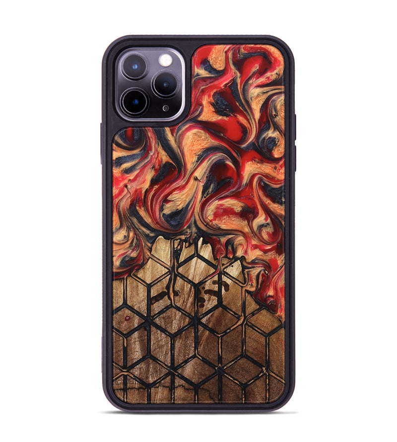 iPhone 11 Pro Max Wood Phone Case - Nancy (Pattern, 823471)