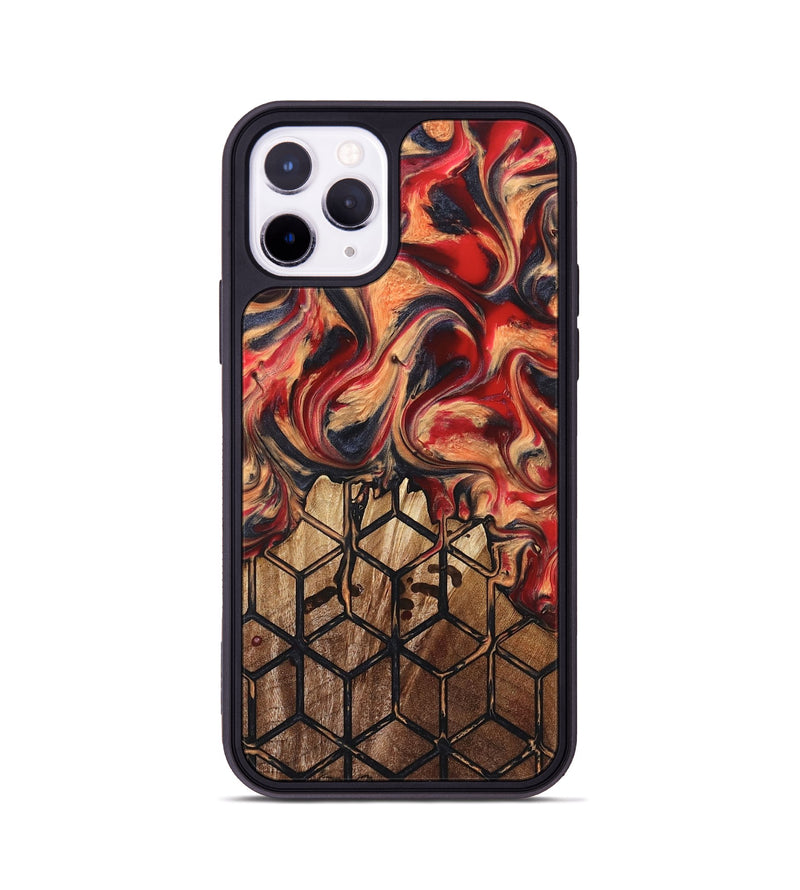 iPhone 11 Pro Wood Phone Case - Nancy (Pattern, 823471)