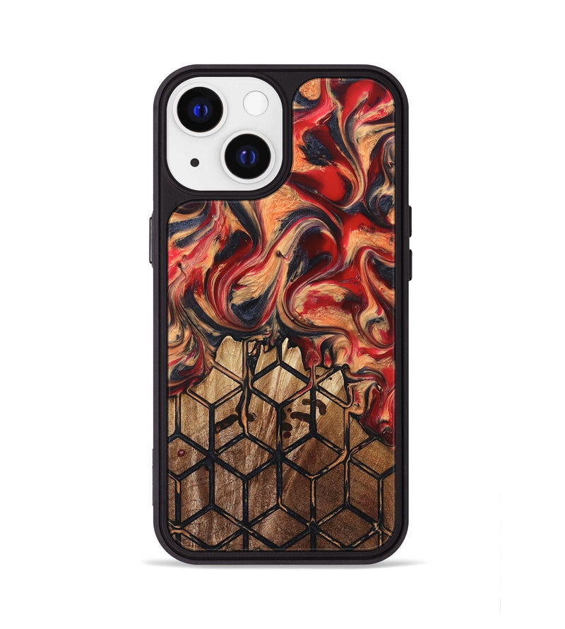 iPhone 13 Wood Phone Case - Nancy (Pattern, 823471)