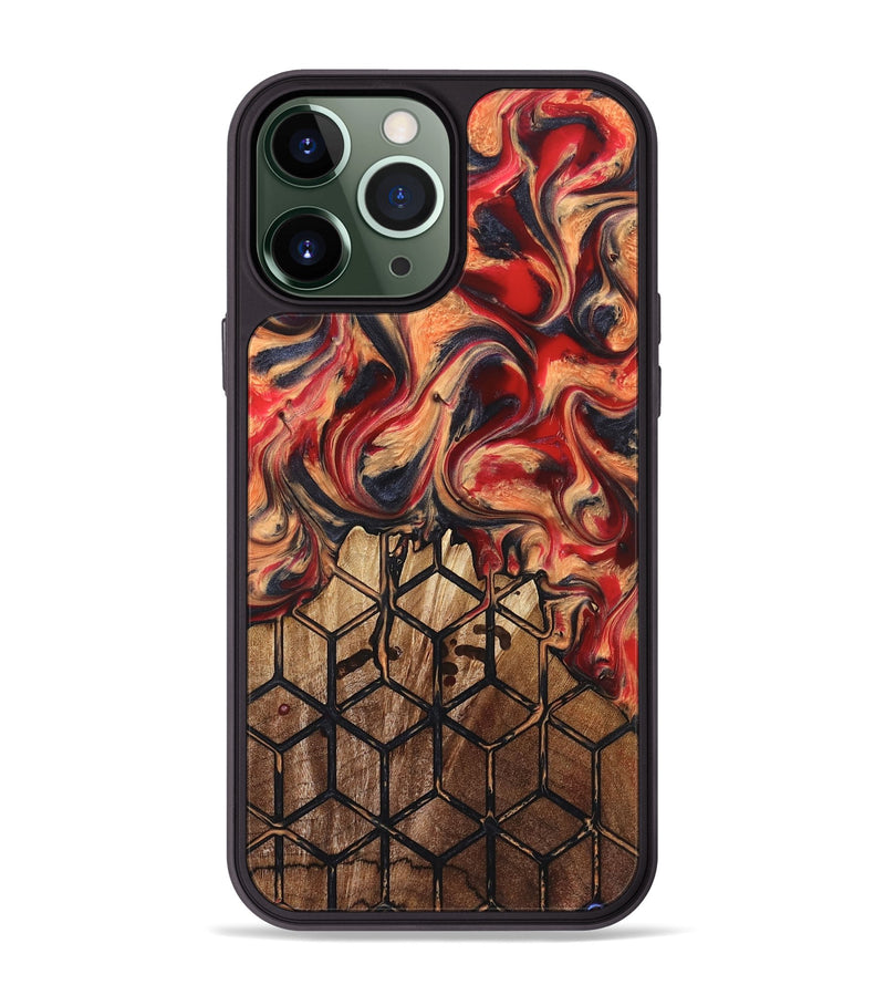 iPhone 13 Pro Max Wood Phone Case - Nancy (Pattern, 823471)