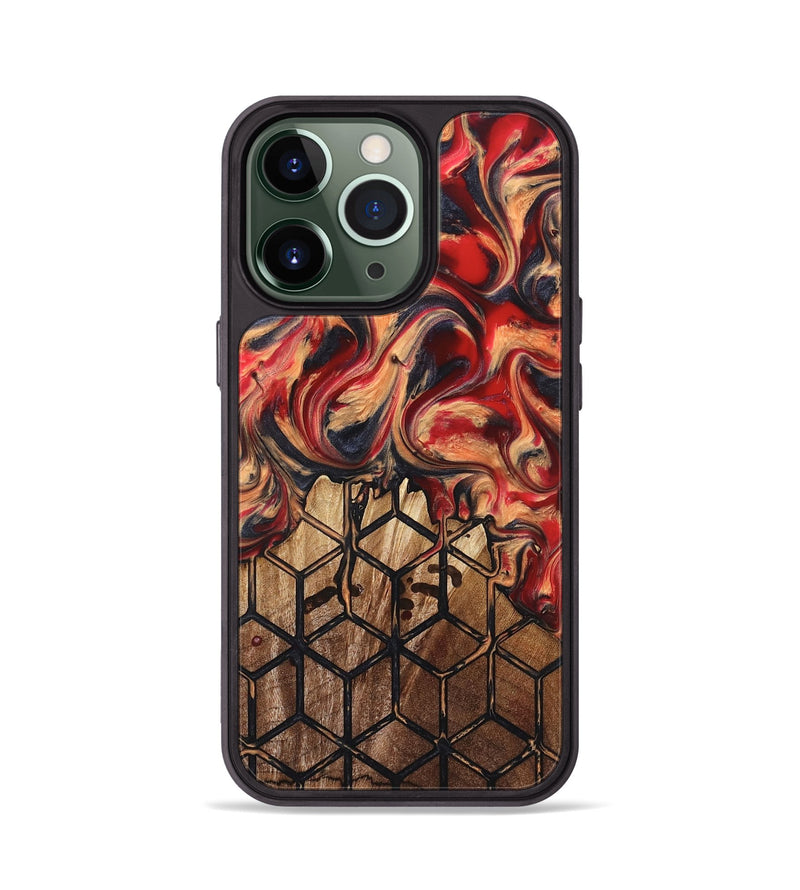 iPhone 13 Pro Wood Phone Case - Nancy (Pattern, 823471)