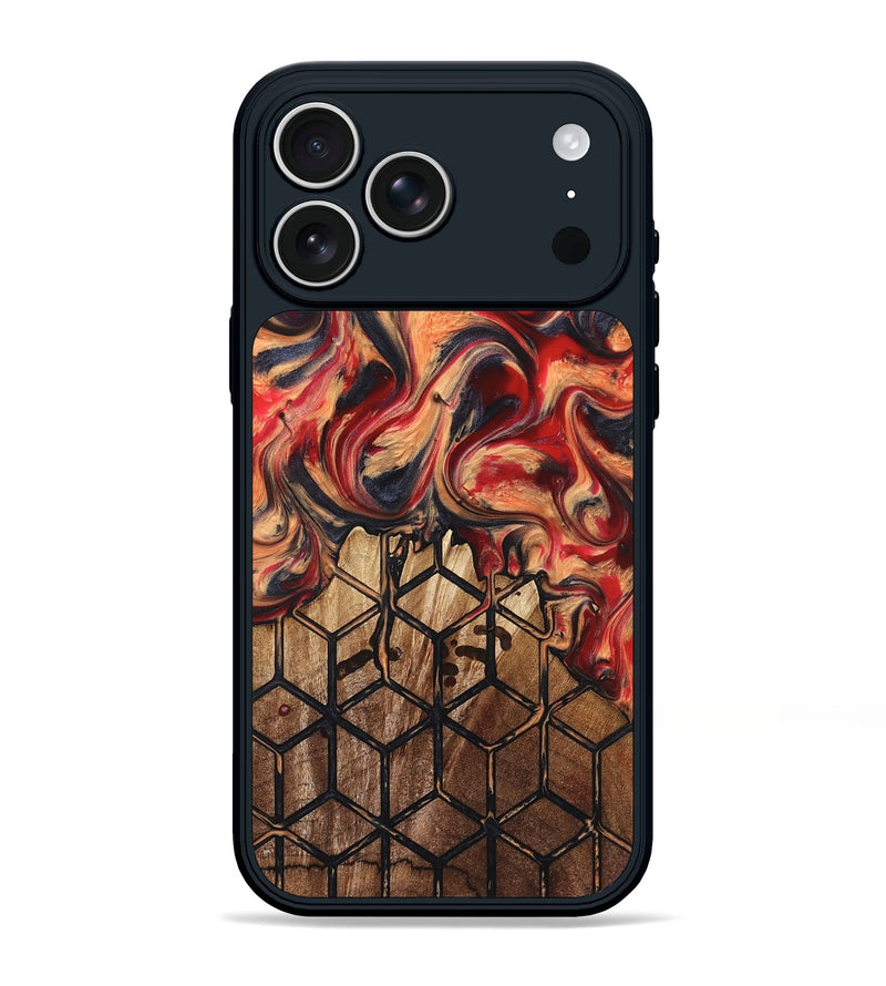 iPhone 17 Pro Max Wood Phone Case - Nancy (Pattern, 823471)