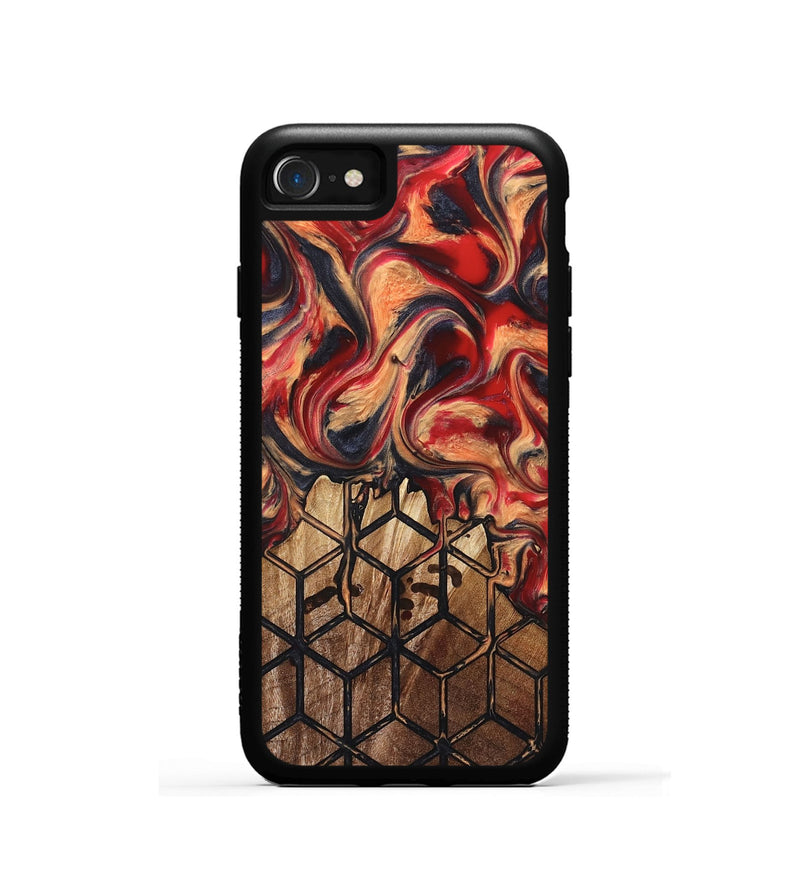 iPhone SE Wood Phone Case - Nancy (Pattern, 823471)