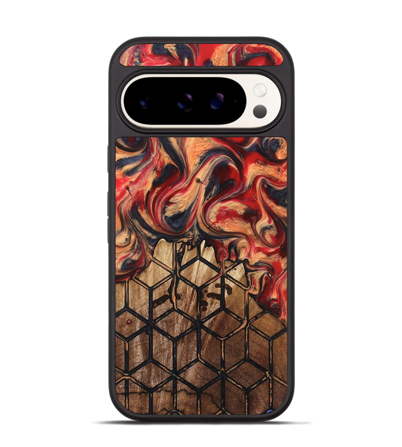 Pixel 9 Pro Wood Phone Case - Nancy (Pattern, 823471)