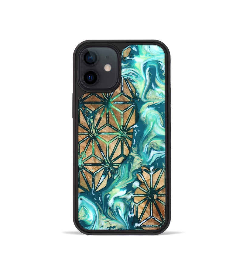 iPhone 12 mini Wood Phone Case - Niko (Pattern, 823472)