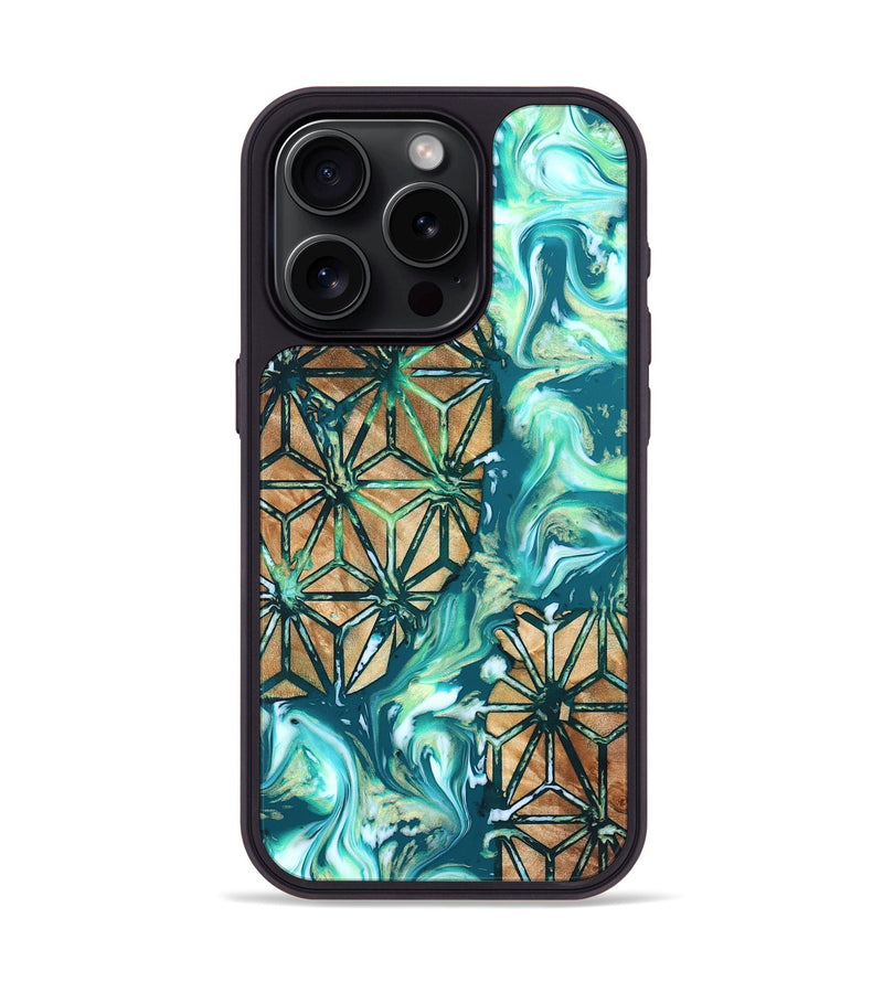 iPhone 15 Pro Wood Phone Case - Niko (Pattern, 823472)